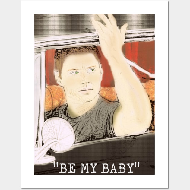 Dean & Baby Wall Art by RabbitWithFangs